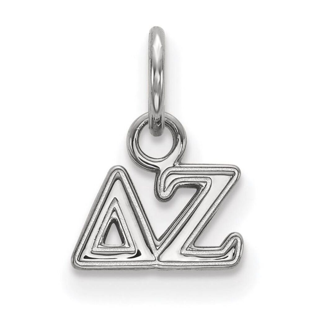 Sterling Silver Delta Zeta XS (Tiny) Greek Letters Charm